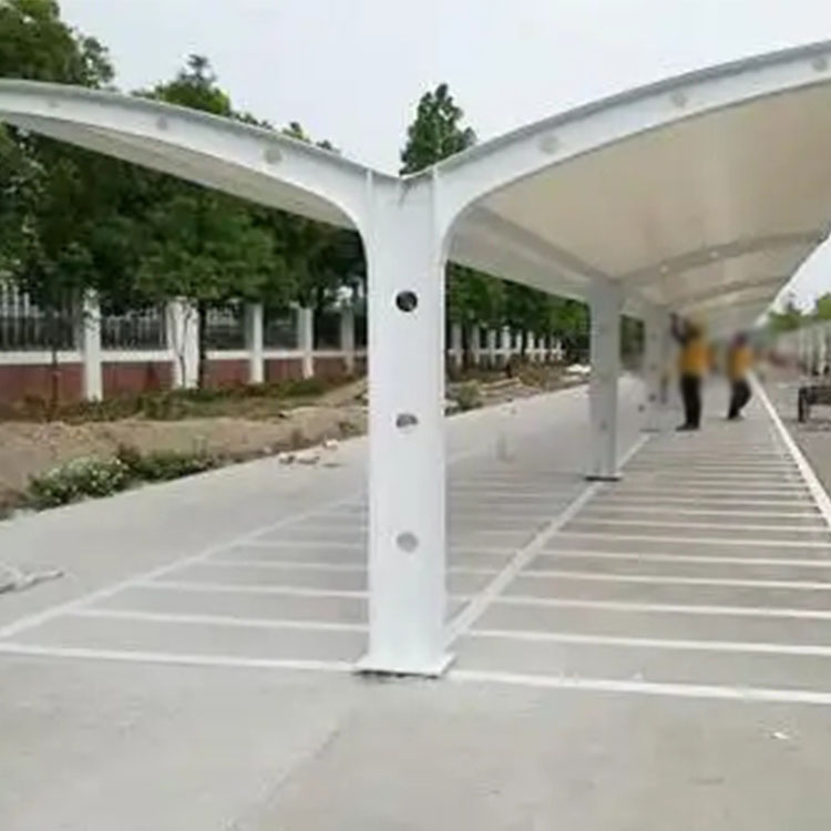 饶阳县膜结构电动车棚