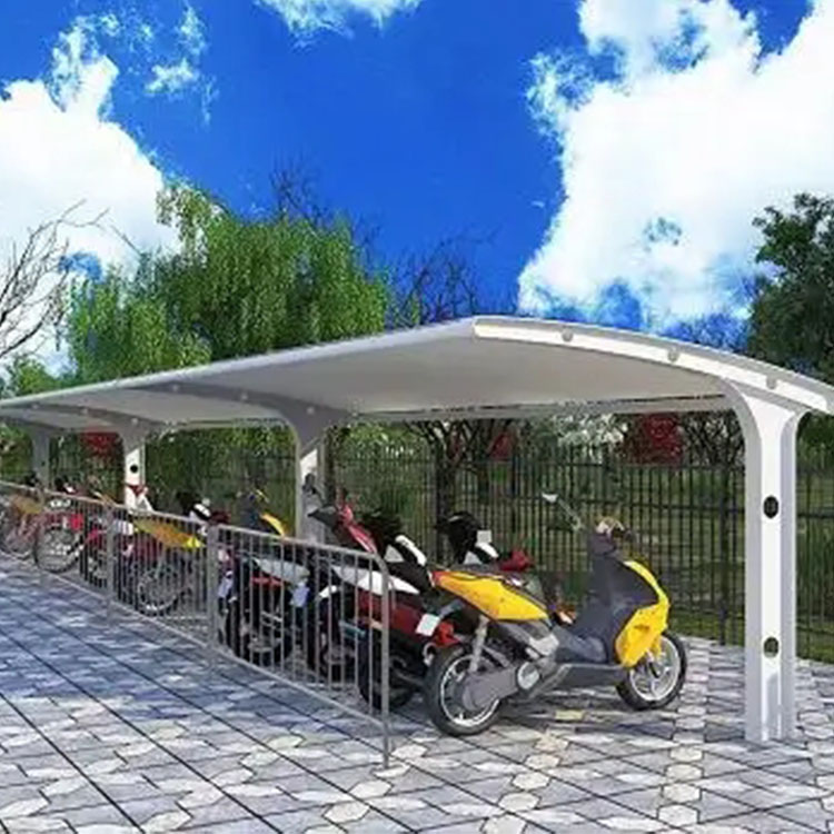 饶阳县膜结构电动车棚